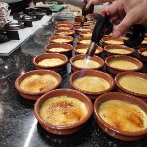 Dessert Catalan creme